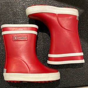 Aigle Rain Boots- Size 21 (5.5)